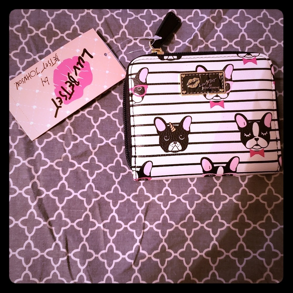 French Bulldog Unicorn/Boston Terrier Wallet NWT